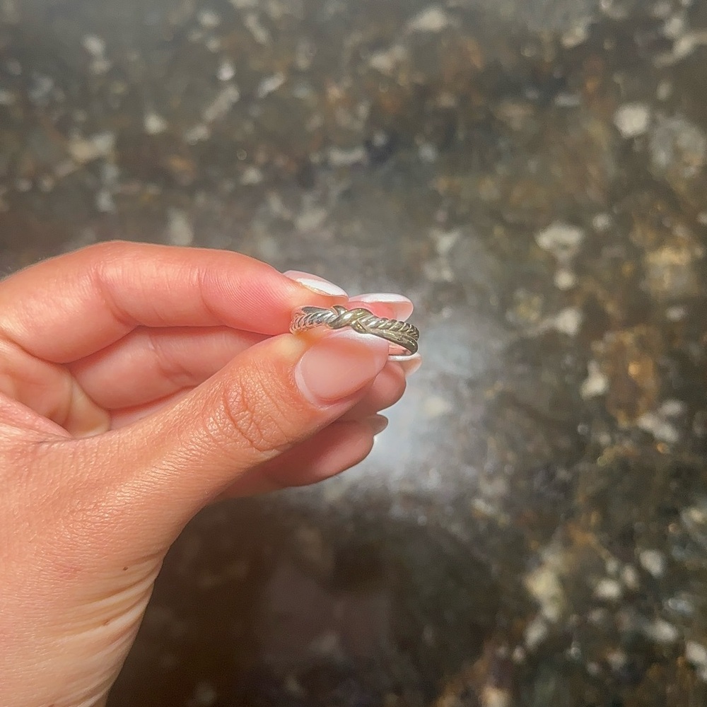 David Yurman - Silver Twist Ring